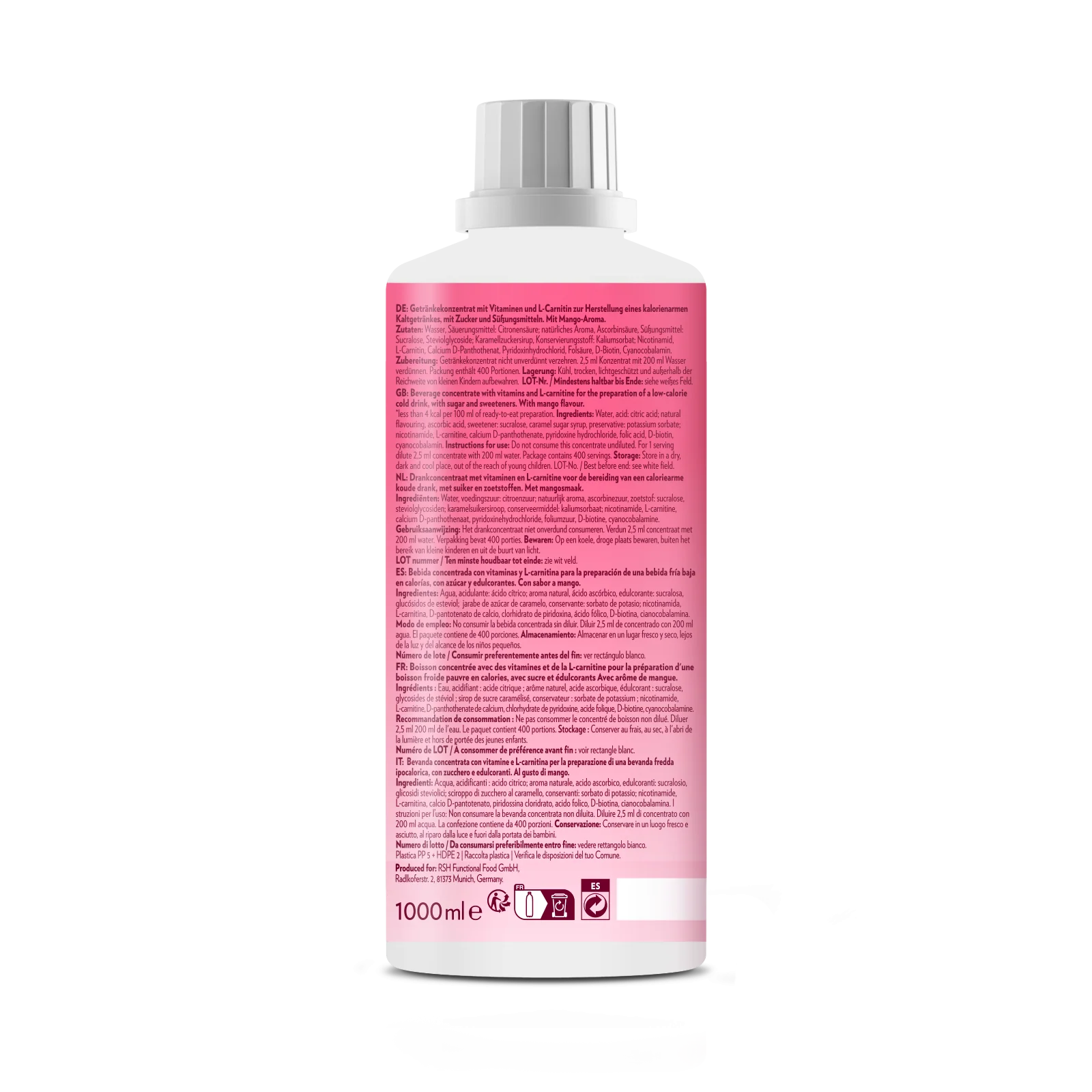 GYMQUEEN Zero Drink (1000ml) - Image 7