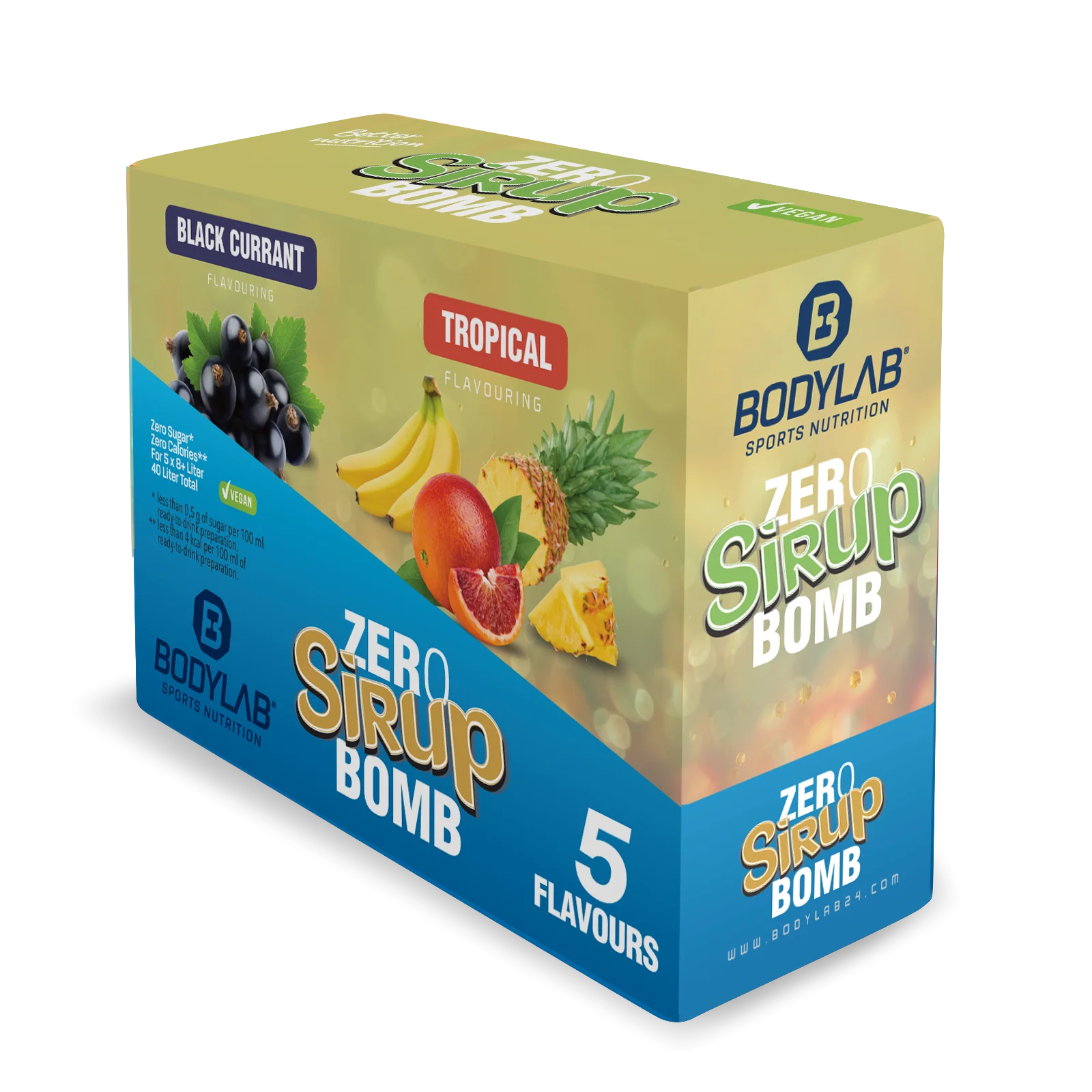ZERO Sirup BOMB 1.0 - 4.0 Box  (5x65ml) - Image 33