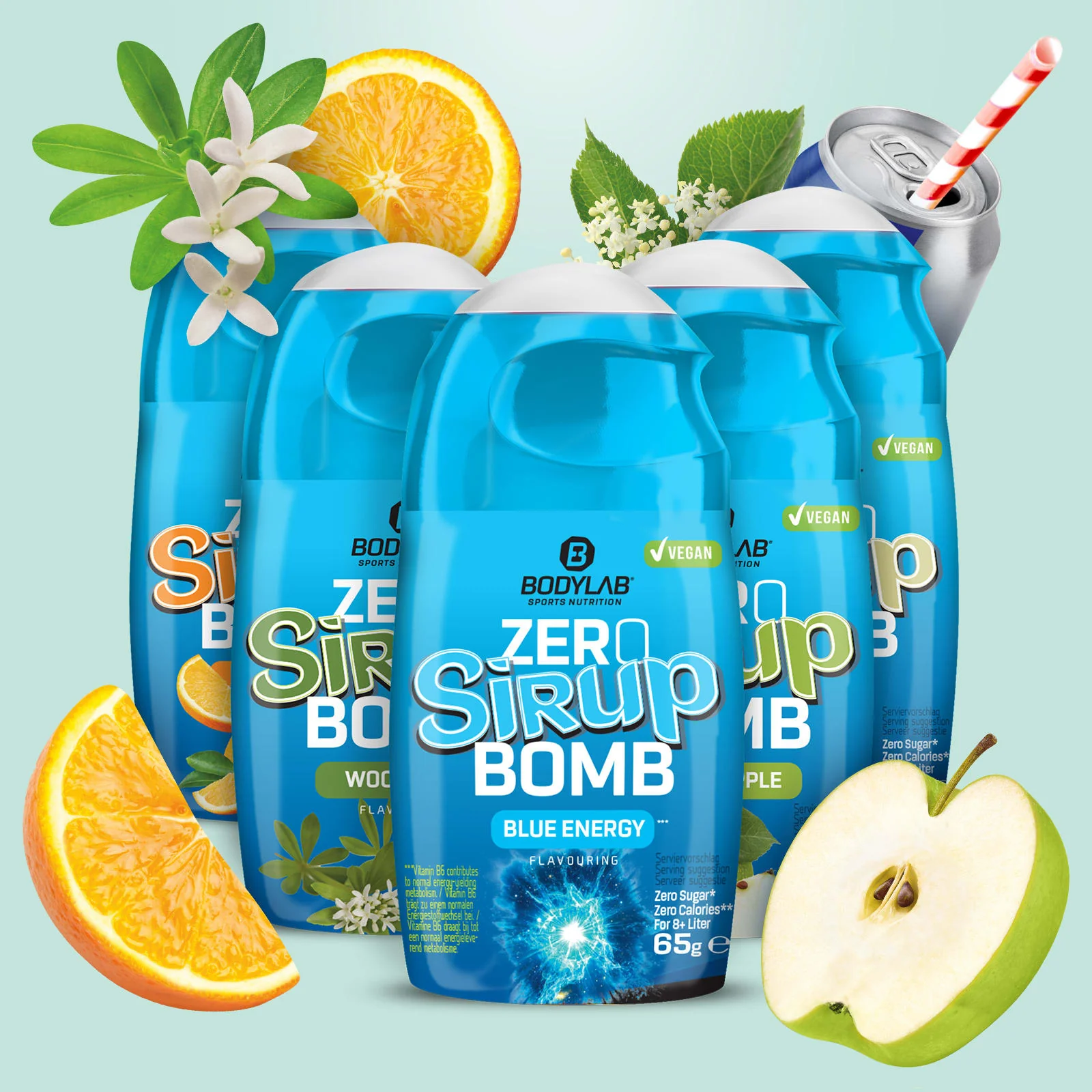 ZERO Sirup BOMB 1.0 - 4.0 Box  (5x65ml) - Image 35